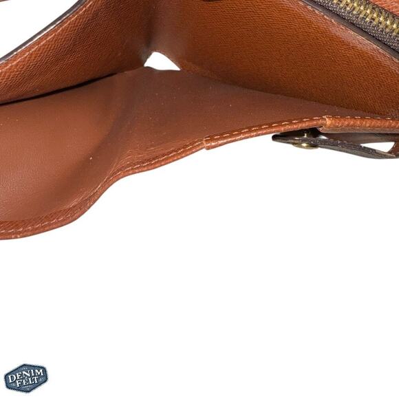 Louis Vuitton Brown/Tan LV Monogram Compact Snap/Zip Around Wallet - Picture 9 of 12